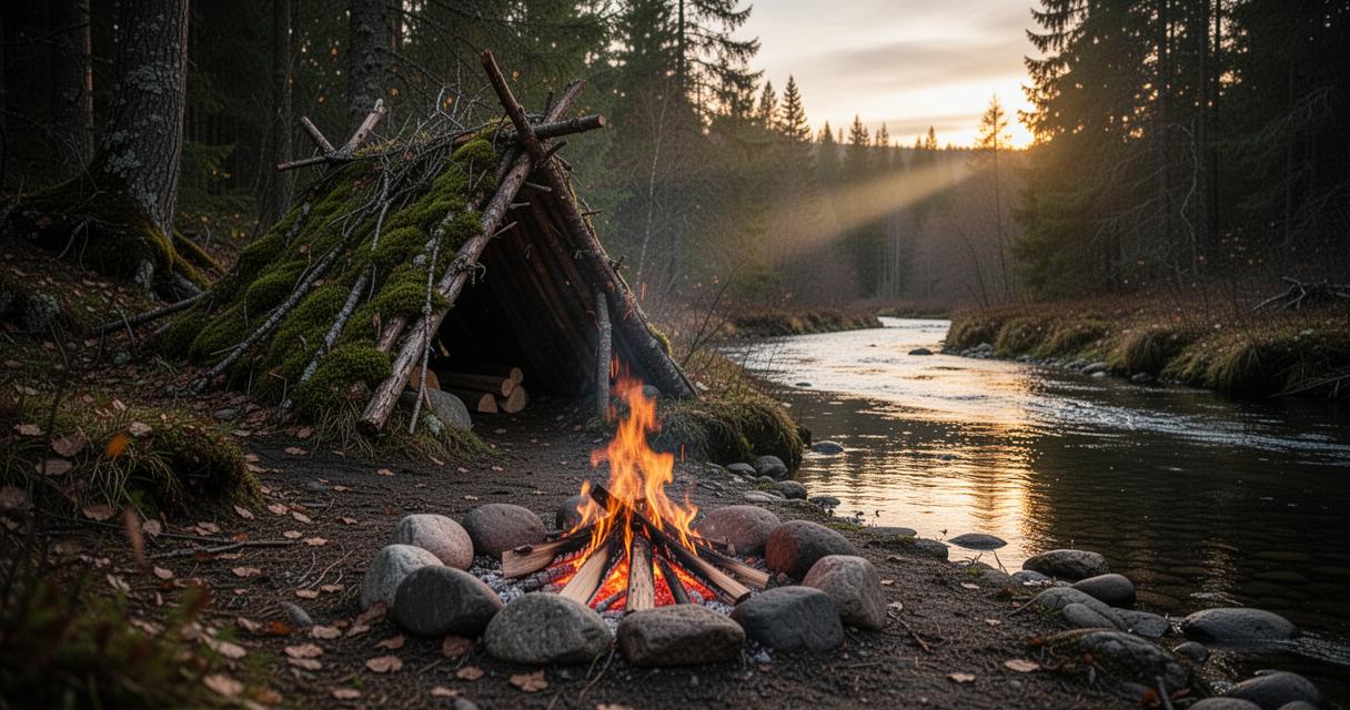 La règle des 3 en survie : comprendre les priorités pour survivre et maîtriser les techniques de feu en bushcraft